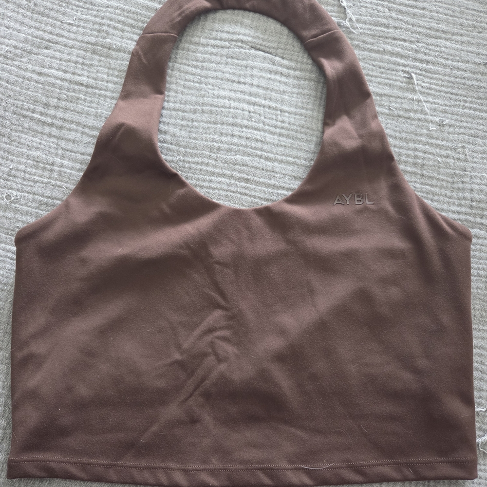 AYBL Brown Halter Tank